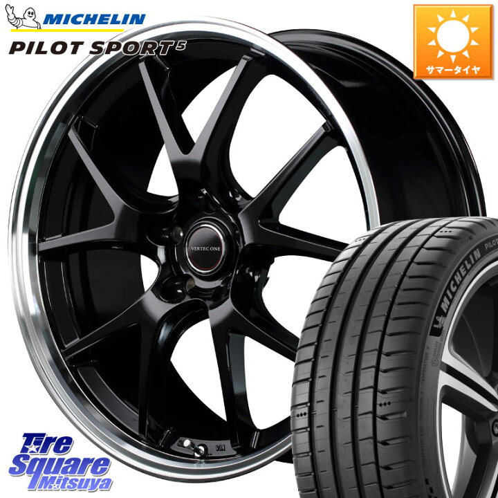 楽天市場】MANARAY MID VERTEC ONE EXE5 ホイール 18インチ 18 X 8.0J 