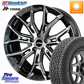KYOHO GALERNA FINURA ホイール 在庫● ●●在庫分1台のみ●● 18インチ 18 X 7.5J(M14B) +38 5穴 114.3 BF Goodrich Trail-Terrain TA トレイルテレーンT/A ブラックウォール 225/55R18 レクサスLBX