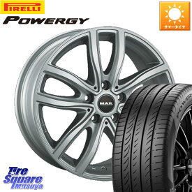 阿部商会 MAK FAHR ホイール 17インチ 17 X 7.5J(BMW G30 G31) +27 5穴 112 ピレリ POWERGY パワジー サマータイヤ 225/55R17 BMW 5シリーズ G30 G31