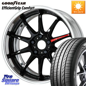 WORK EMOTION ZR10 L Disk 19インチ 2ピース 19 X 8.0J +40 5穴 100 グッドイヤー EffcientGrip Comfort サマータイヤ 225/35R19 210・A10系カローラ 210系カローラスポーツ