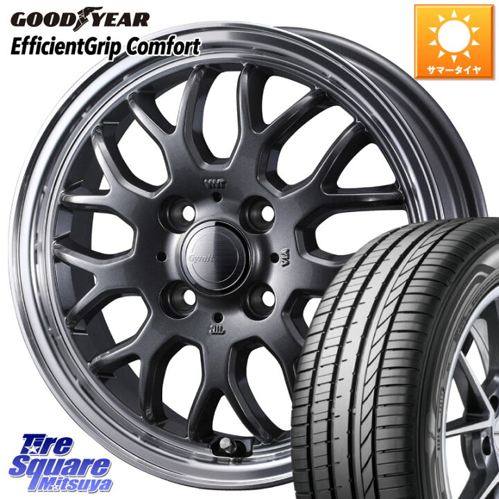 楽天市場】WEDS グラフト GYRAFT 9M GM ホイール 15インチ 15 X 5.5J + 