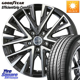 KYOHO スマック レジーナ SMACK LEGINA ホイール 16 X 6.5J +53 5穴 114.3 グッドイヤー EffcientGrip Comfort サマータイヤ 205/65R16 WR-V