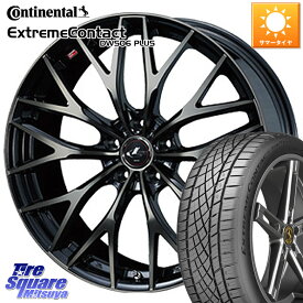 WEDS 37432 レオニス MX ウェッズ Leonis ホイール 18インチ 18 X 7.0J +47 5穴 100 コンチネンタル ExtremeContact DWS06 PLUS エクストリームコンタクト 215/40R18 50系プリウス BRZ・86・GR86
