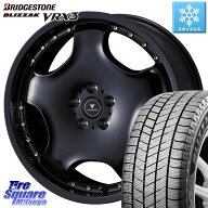 ブリヂストン BLIZZAK VRX3 2025~2026年製 ブリザック スタッドレス ミツヤ 225/55R18WEDS NOVARIS ASSET…