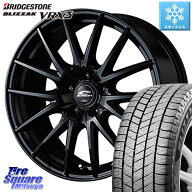 ブリヂストン BLIZZAK VRX3 ブリザック スタッドレス ミツヤ 225/60R17 MANARAY MID SCHNEIDER SQ27 ブラ…