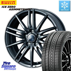 ピレリ ICE ZERO ASIMMETRICO スタッドレス ミツヤ 195/65R16 WEDS ウェッズ ZAMIK ザミック TITO 16インチ 16 X 6.5J +40 5穴 114.3 P15キックス