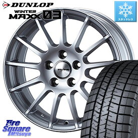 DUNLOP ウィンターマックス03 WM03 96Q XL ダンロップ スタッドレス ミツヤ SUV 205/60R16 WEDS IR66522R/6 ウェッズ IRVINE F01 ホイール 16インチ 16 X 6.5J(BMW G20) +22 5穴 112 BMW 3シリーズ G20 G21