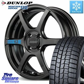 DUNLOP ウィンターマックス02 WM02 CUV ダンロップ スタッドレス ミツヤ 165/60R15 RAYS 【欠品次回11~12月】 57C6 SpecM gramLIGHTS ホイール 15インチ 15 X 5.0J +43 4穴 100 ハイゼット アゲトラCustom車用※軽自動車専用ホイール※