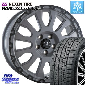 NEXEN WINGUARD ice2 2025年製 ネクセン ウィンガードアイス2 スタッドレスタイヤ 225/55R17 阿部商会 LA STRADA AVENTURA アヴェンチュラ 17インチ 17 X 7.5J(MINI F60) +50 5穴 112 MINI ミニ クロスオーバー F60