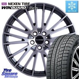 NEXEN WINGUARD ice2 2025年製 スタッドレス ミツヤ ネクセン ウィンガードアイス2 225/55R17 阿部商会 Eurodesign CALWER ホイール 17インチ 17 X 7.0J(MINI F60) +52 5穴 112 MINI ミニ クロスオーバー F60