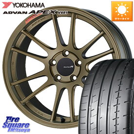 YOKOHAMA R5571 ADVAN APEX V601 ヨコハマ 235/50R18ENKEI エンケイ Racing Revolution GTC01RR ホイール 18X8.5J 35 5穴 114.3 30系アルファード/ヴェルファイア 20系アルファード