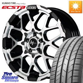 MANARAY MID ナイトロパワー M28 BULLET-S 16インチ 16 X 7.0J +40 5穴 114.3 KUMHO ECSTA HS52 エクスタ サマータイヤ 225/55R16