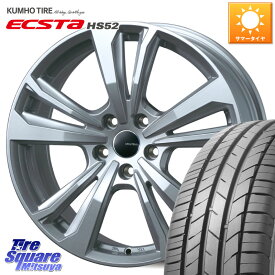 TARGA smartline365 16 X 6.5J(AUDI A1 GBD) +45 5穴 100 KUMHO ECSTA HS52 エクスタ サマータイヤ 195/55R16 アウディ A1 GB系