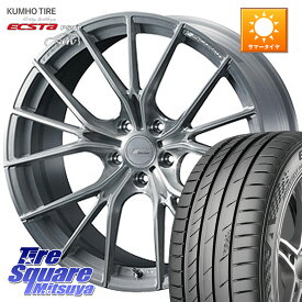 WEDS F ZERO FZ-1 FZ1 鍛造 FORGED ホイール21インチ 21 X 9.0J(M14B) +25 5穴 120 KUMHO ECSTA PS71 SUV エクスタ サマータイヤ 245/40R21 新型クラウンセダンハイブリッド・FCEV