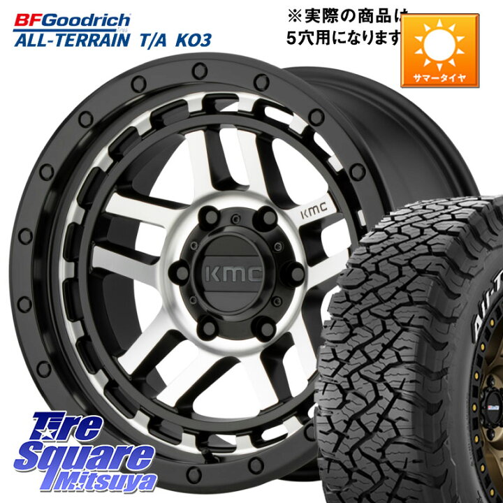 楽天市場】KMC KM540 RECON 18インチ ホイール 18 X 8.5J +18 5穴 127 