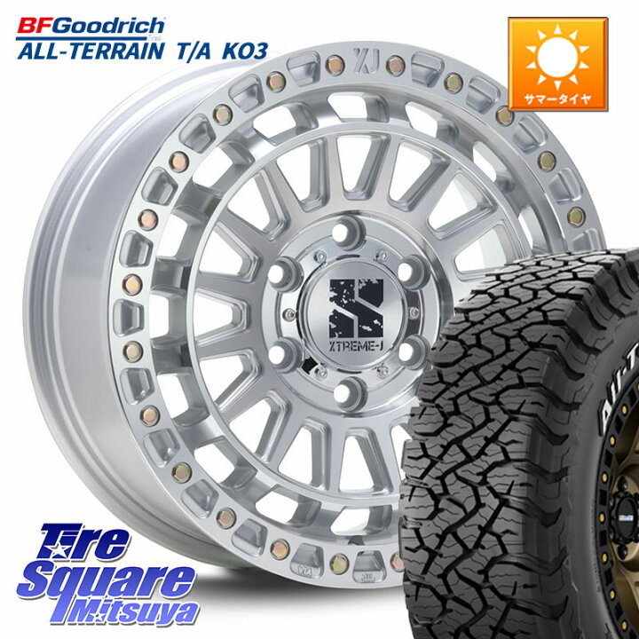 楽天市場】MLJ XJ08 XTREME-J ホイール 17インチ 17 X 8.0J +20 6穴 