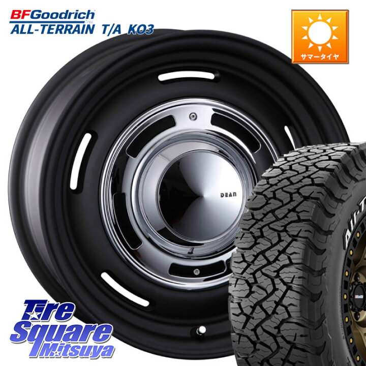 ディーンクロスカントリー16インチ7j 6穴 新品タイヤ 215/65/r16 +25 