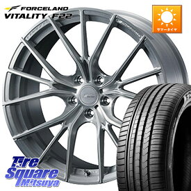 WEDS F ZERO FZ-1 FZ1 鍛造 FORGED ホイール21インチ 21 X 9.0J(M14B) +25 5穴 120 FORCELAND Vitality F22 在庫● サマータイヤ 245/40ZR21 ●サマーセール● 245/40R21 新型クラウンセダンハイブリッド・FCEV