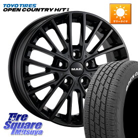 阿部商会 MAK CHELSE BK ホイール 17インチ 17 X 7.5J(MINI U25) +42 5穴 112 TOYOTIRES OPENCOUNTRY HT2 H/T2 ホワイトレター ◆ サマータイヤ オープンカントリー 225/60R17 MINI ミニ カントリーマン U25※ホイール注文時は「TRIM」種別を必ずお知らせください