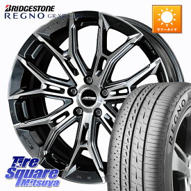 KYOHO GALERNA FINURA ホイール 在庫● ●●在庫分1台のみ●● 18インチ 18 X 7.5J(M14B) +38 5穴 114.3 ブリヂストン REGNO GR-X3 TYPE RV GRX3RV GR-XIII サマータイヤ 225/55R18 レクサスLBX