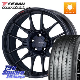 YOKOHAMA S0581 ADVAN V61 ヨコハマ 235/55R18ENKEI エンケイ RACING GTC02 BK ホイール 18インチ 18X7.5J 48 5穴 114.3 CX-5 CX-8 BT5レガシィアウトバック