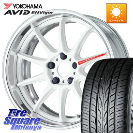 WORK EMOTION ZR10 L Disk AZW 18インチ 2ピース 18 X 7.5J +35 5穴 114.3 YOKOHAMA R9272 AVID ENVigor S321 ヨコハマ 225/45R18