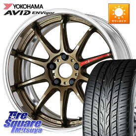 WORK EMOTION ZR10 L Disk 18インチ 2ピース 18 X 7.5J +35 5穴 114.3 YOKOHAMA R9272 AVID ENVigor S321 ヨコハマ 225/45R18