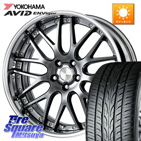 WORK Lanvec LM1 GTK O Disk 18インチ 2ピース 18 X 8.0J +40 5穴 114.3 YOKOHAMA R9272 AVID ENVigor S321 ヨコハマ 225/45R18