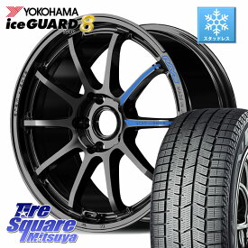 YOKOHAMA S0755 iceGUARD8 IG80 2025年製 アイスガード8 スタッドレス ミツヤ 225/50R17 RAYS 【欠品次回2~3月】 gramLIGHTS 57NR SPEC-M ホイール 17インチ 17 X 7.0J +46 5穴 114.3 WRX S4(VBH)