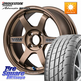 ブリヂストン ポテンザ アドレナリン RE005 Adrenalin【国内正規品】サマータイヤ 195/45R16RAYS 【欠品次回2~3月】 TE37 SONIC 30th STICKER Ver 軽自動車専用 鍛造 ホイール 16インチ 16X5.5J 46 4穴 100