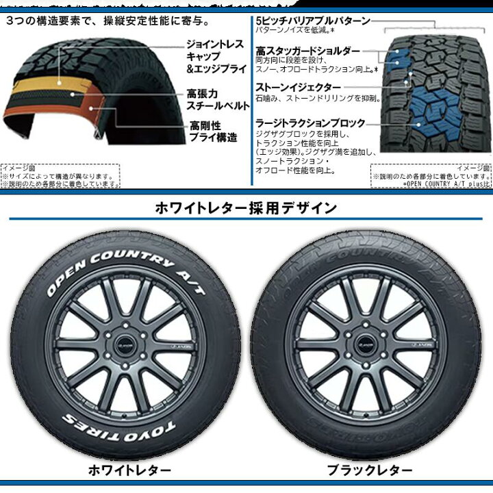 楽天市場】【取付対象】【2本以上からの販売】TOYOTIRES オープン 