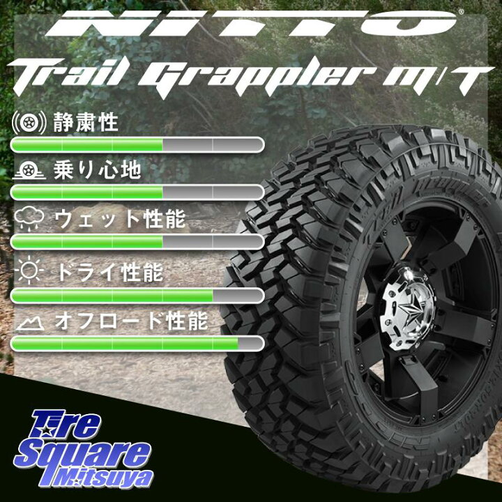 楽天市場】NITTO ニットー トレイルグラップラー M/T TRAIL GRAPPLER 