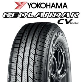 【取付対象】【2本以上からの販売】YOKOHAMA R5690 ヨコハマ GEOLANDAR CV G058 215/60R17 1本価格 タイヤのみ サマータイヤ 17インチ