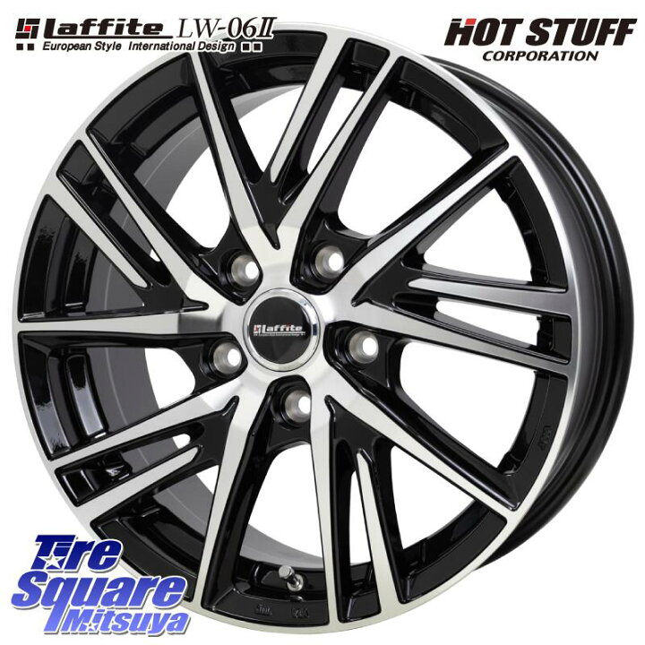 楽天市場】HotStuff ラフィット LW06-2 LW-06-2 ホイール 18インチ 18 