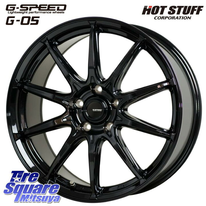 楽天市場】HotStuff G-SPEED G-05 G05 17インチ ジースピード ホイール 