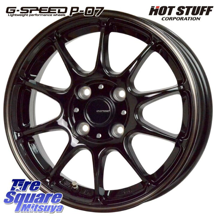 楽天市場】HotStuff G・SPEED P-07 ジー・スピード ホイール 17インチ 