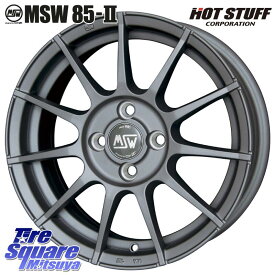 MSW by OZ MSW85-2 ガンメタ ホイール 17インチ 17 X 7.0J(ALFAROMEO MITO 955) +38 4穴 98 KUMHO ECSTA PS31 エクスタ サマータイヤ 215/45R17 アルファロメオ MITO ミト