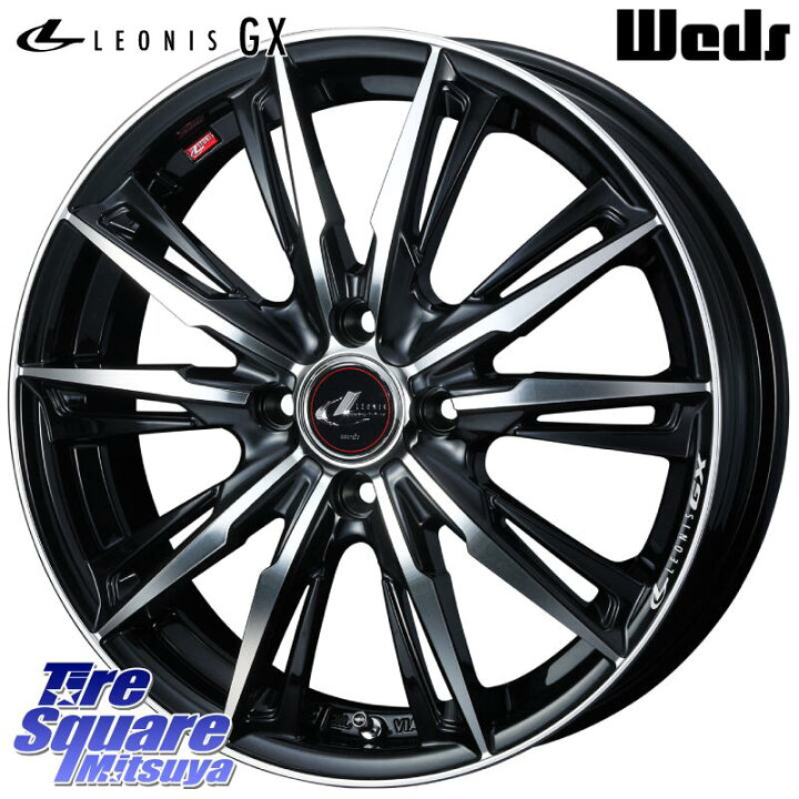 楽天市場】WEDS LEONIS レオニス GX PBMC ウェッズ ホイール 15インチ 