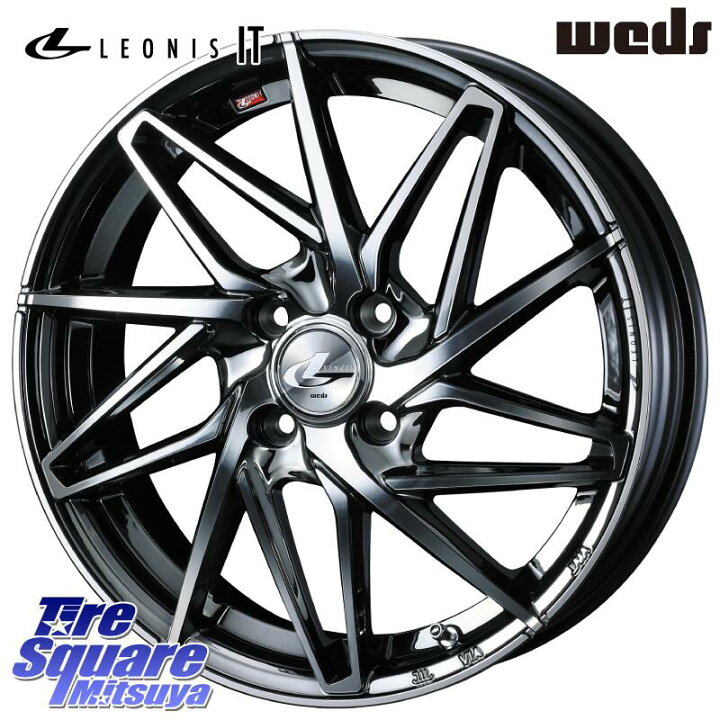 楽天市場】WEDS 40585 レオニス LEONIS IT 17インチ 17 X 6.5J +42 4穴 