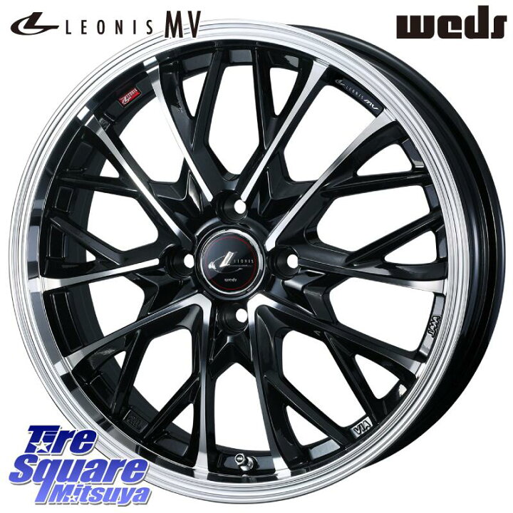 楽天市場】WEDS LEONIS MV レオニス MV ホイール 16インチ 16 X 6.0J + 