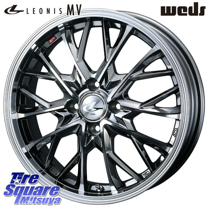 楽天市場】WEDS LEONIS MV レオニス MV BMCMC ホイール 16インチ 16 X 