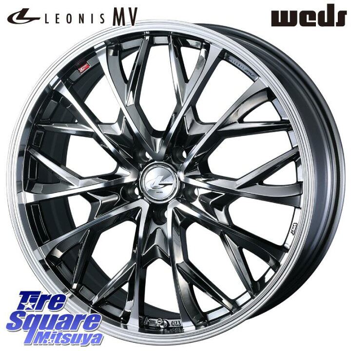 楽天市場】WEDS LEONIS MV レオニス MV BMCMC ホイール 19インチ 19 X 