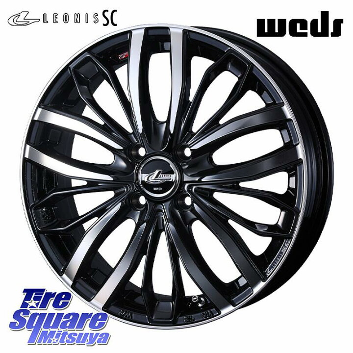楽天市場】WEDS LEONIS SC レオニスSC ホイール 16インチ 16 X 5.0J + 