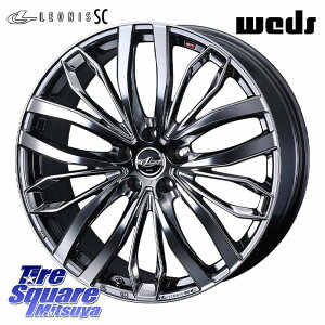 WEDS LEONIS SC ���I�j�XSC �z�C�[�� 19�C���` 19 X 8.0J(M14B) +43 5�� 114.3 �z�C�[���̂� 4�{���i ���N�T�XIS 30�n��� ���N�T�XLBX �N���E���N���X�I�[�o�[ �N���E���X�|�[�c�E�G�X�e�[�g �n�C�u���b�hZ 