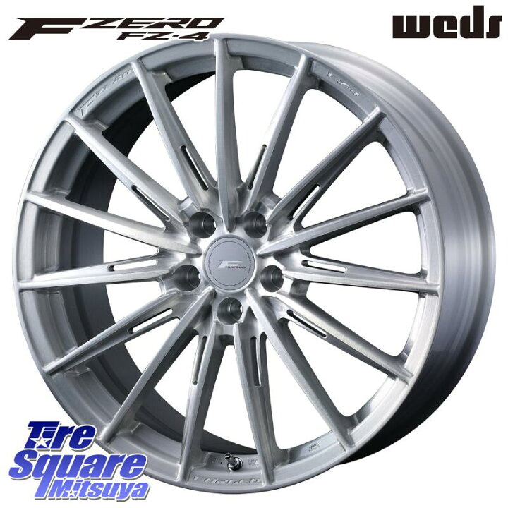 楽天市場】WEDS F ZERO FZ4 FZ-4 鍛造 FORGED 19インチ 19 X 8.0J 