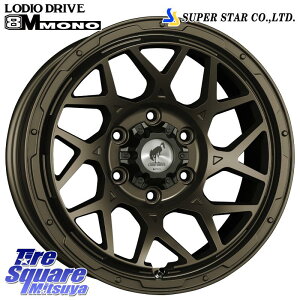 SUPER STAR LODIO DRIVE fBIhCu 8M MONO m 16C` 16 X 6.5J +38 6 139.7 zC[̂ 4{i 200nnCG[X