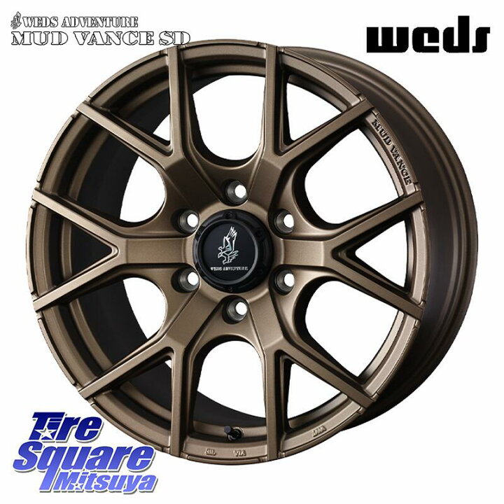 楽天市場】WEDS MUDVANCE SD ホイール 18インチ マッドヴァンスSD 18 X 