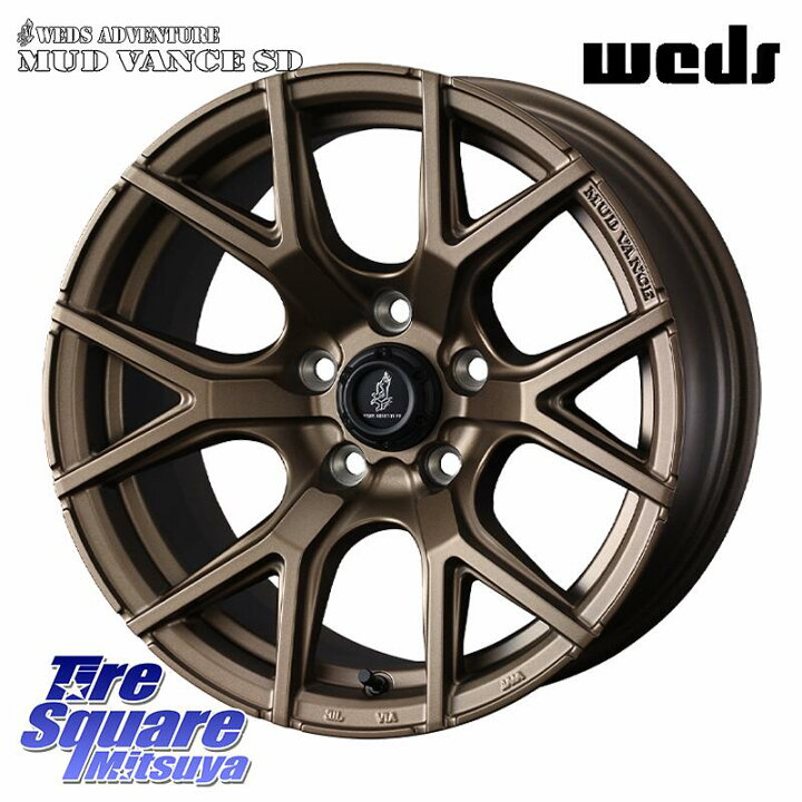 楽天市場】WEDS MUDVANCE SD ホイール 16インチ マッドヴァンスSD 16 X 