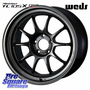 WEDS TC105X DSR �E�F�b�Y�X�|�[�c �z�C�[�� 18�C���` 18 X 8.5J(M14B) +43 5�� 114.3 �z�C�[���̂� 1�{���i ���N�T�XIS 30�n��� �X�o�� �\���e��