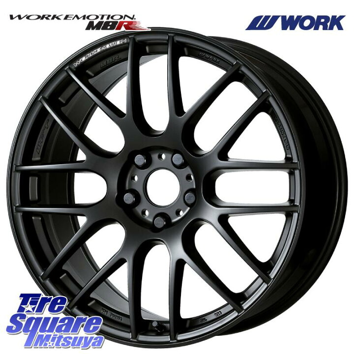楽天市場】WORK ワーク EMOTION エモーション M8R MBL 19インチ  